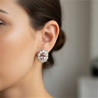 Ohrringe Goldside Dame in Gold Morganite OR.GS019